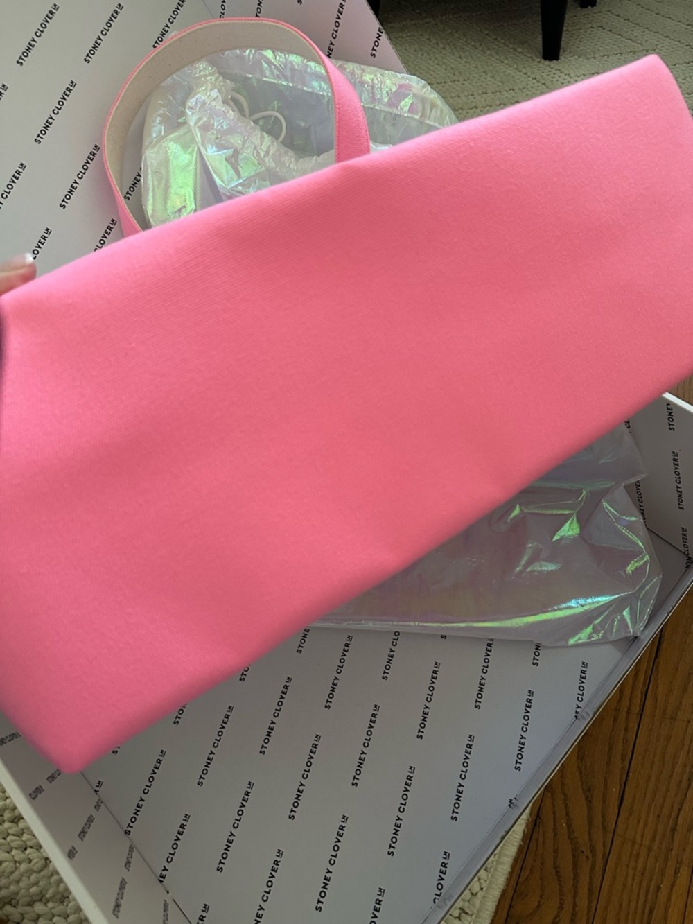 Stoney Clover Lane Roller Rabbit Hotel Tropical Tote - Picture 5 of 5